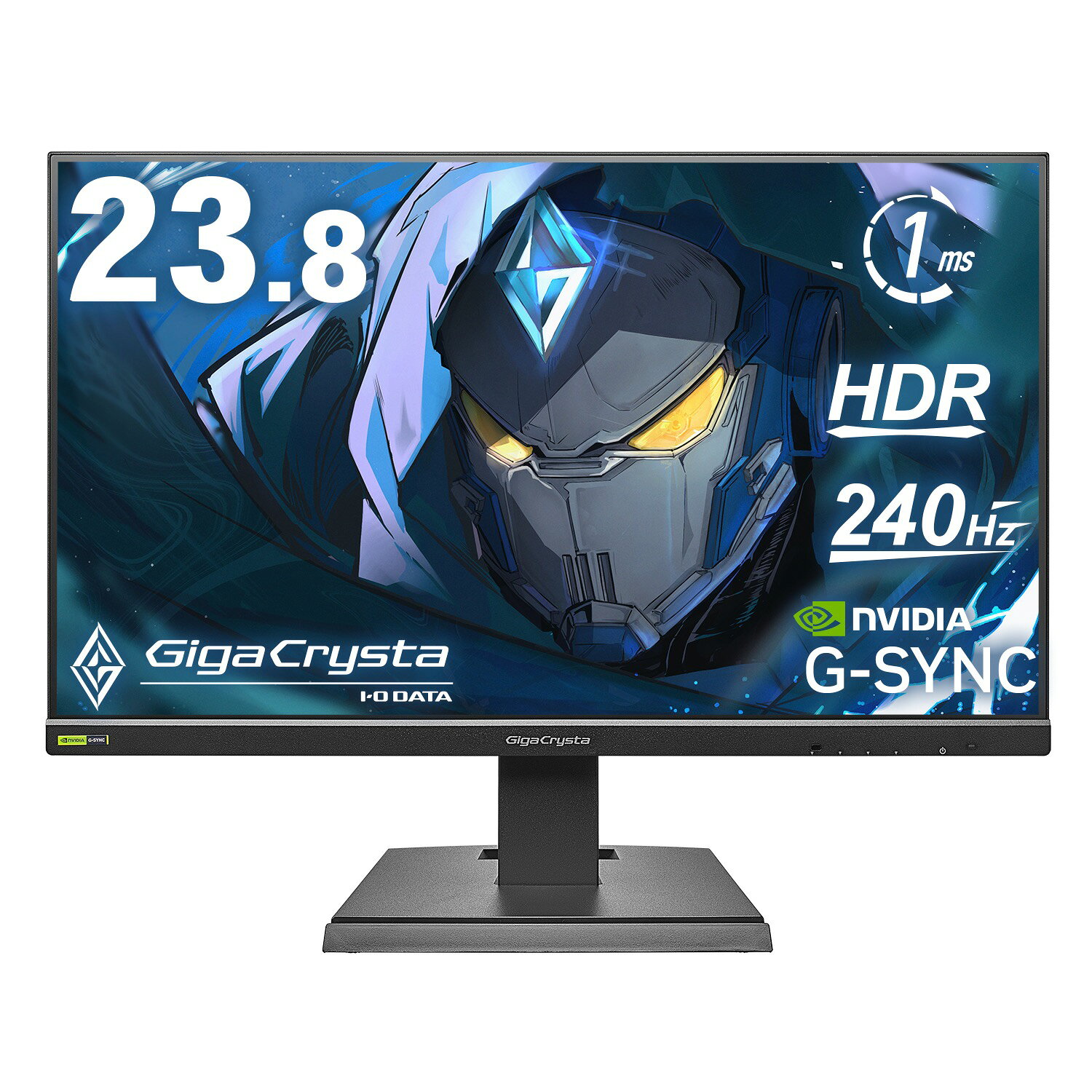 【在庫目安:あり】【送料無料】IODATA EX-GD242UDB ゲーミング液晶ディスプレイ 23.8型/ 1920×1080/ HDMI(HDCP 2.3)、DisplayPort(HDCP 2.3)/ ブラック/ スピーカー：あり/ 240Hz対応ゲーミングモニター！/ 「無輝点保証」