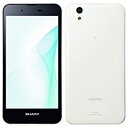 SIMフリー 未使用 AQUOS SH-M04-A ホワイト【当社6ヶ月保証】 スマホ 中古 本体 送料無料【中古】 【 中古スマホとタブレット販売のイオシス 】
