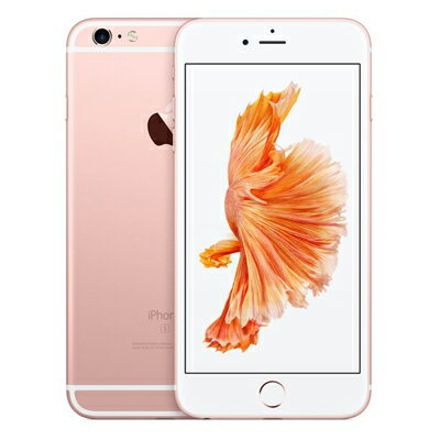 【SIMロック解除済】au iPhone6s Plus 16GB A1687 (MKU52J/A) ローズゴールド Apple 当社3ヶ月間保証 中古 【 中古スマホとタブレット販売のイオシス 】