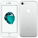 【SIMロック解除済】SoftBank iPhone7 128GB A1779 (MNCL2J/A) シルバー Apple 当社3ヶ月間保証 中古 【 中古スマホとタブレット販売のイオシス 】