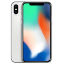 【SIMロック解除済】docomo iPhoneX 64GB A1902 (MQAY2J/A) シルバー Apple 当社3ヶ月間保証 中古 【 中古スマホとタブレット販売のイオシス 】