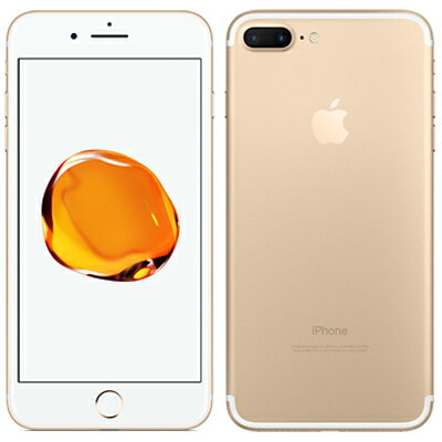 【SIMロック解除済】au iPhone7 Plus 128GB A1785 (MN6H2J/A) ゴールド Apple 当社3ヶ月間保証 中古 【 中古スマホとタブレット販売のイオシス 】