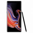 SIMフリー 未使用 Samsung Galaxy note9 Dual-SIM SM-N9600【Midnight Black 6GB 128GB 香港版 SIMフリー】【当社6ヶ月保証】 スマホ 中古 本体 送料無料【中古】 【 中古スマホとタブレット販売のイオシス 】