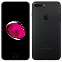 【SIMロック解除済】docomo iPhone7 Plus 128GB A1785 (MN6F2J/A) ブラック Apple 当社3ヶ月間保証 中古 【 中古スマホとタブレット販売のイオシス 】