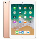 【SIMロック解除済】【第6世代】au iPad2018 Wi-Fi+Cellular 32GB ゴールド MRM02J/A A1954 Apple 当社3ヶ月間保証 中古 【 中古スマホ..