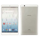 【SIMロック解除済】docomo dtab Compact d-01J Silver Huawei 当社3ヶ月間保証 中古 【 中古スマホとタブレット販売のイオシス 】