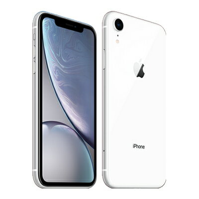 白ロム au 未使用 【SIMロック解除済】iPhoneXR A2106 (MT032J/A) 64GB ホワイト【当社6ヶ月保証】 スマホ 中古 本体 送料無料【中古】 【 中古スマホとタブレット販売のイオシス 】