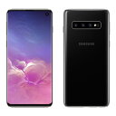 SIMフリー 未使用 Samsung Galaxy S10 Dual-SIM SM-G9730 【8GB 512GB Prism Black 香港版 SIMフリー】【当社6ヶ月保証】 スマホ 中古 本体 送料無料【中古】 【 中古スマホとタブレット販売のイオシス 】