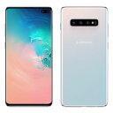SIMフリー 未使用 Samsung Galaxy S10 Plus Dual-SIM SM-G975F/DS 【8GB 128GB Prism White 海外版 SIMフリー】【当社6ヶ月保証】 スマホ 中古 本体 送料無料【中古】 【 中古スマホとタブレット販売のイオシス 】
