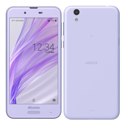 【SIMロック解除済】docomo AQUOS sense SH-01K Frost Lavender SHARP 当社3ヶ月間保証 中古 【 中古スマホとタブレット販売のイオシス 】