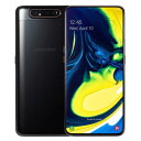 SIMフリー 未使用 Samsung Galaxy A80 Dual-SIM SM-A8050 【8GB 128GB Phantom Black 海外版 SIMフリー】【当社6ヶ月保証】 スマホ 中古 本体 送料無料【中古】 【 中古スマホとタブレット販売のイオシス 】
