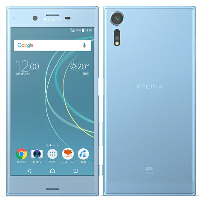 【SIMロック解除済】au Xperia XZs SOV35 Ice Blue SONY 当社3ヶ月間保証 中古 【 中古スマホとタブレット販売のイオシス 】