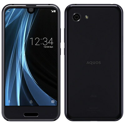 【SIMロック解除済】au AQUOS R compact SHV41 メタルブラック SHARP 当社3ヶ月間保証 中古 【 中古スマホとタブレット販売のイオシス 】