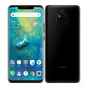 【SIMロック解除済】【ネットワーク利用制限▲】Softbank Huawei Mate 20 Pro LYA-L09 ブラック Huawei 当社6ヶ月保証 ...