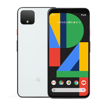 白ロム SoftBank 未使用 【SIMロック解除済】Google Pixel4 G020N 64GB Clearly White【当社6ヶ月保証】 スマホ 中古 本体 送料無料【中古】 【 中古スマホとタブレット販売のイオシス 】