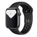 Apple Apple Watch Nike+ Series5 44mm GPSモデル MX3W2J/A A2093【スペースグレイアルミニウムケース/アンスラ...