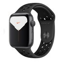 Apple Apple Watch Nike+ Series5 44mm GPSモデル MX3W2J/A A2093【スペースグレイアルミニウムケース/アンスラサイト ブラックNikeスポーツバンド】 [中古] 【当社3ヶ月間保証】 【 中古スマ…