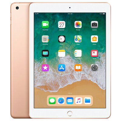 【SIMロック解除済】【第6世代】SoftBank iPad2018 Wi-Fi+Cellular 32GB ゴールド MRM02J/A A1954 Apple 当社3ヶ月間保証 中古 【 中古..