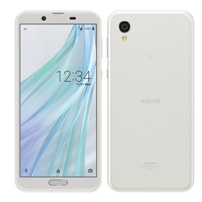 【SIMロック解除済】au AQUOS sense2 SHV43 Silky White SHARP 当社3ヶ月間保証 中古 【 中古スマホとタブレット販売のイオシス 】