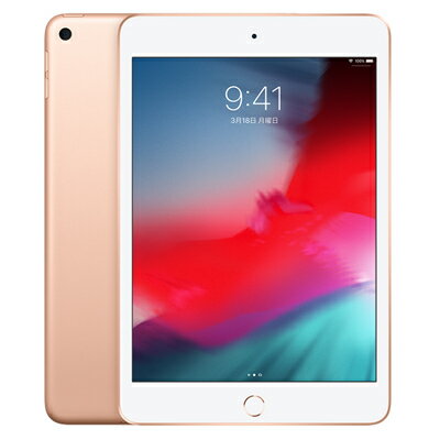 【第5世代】iPad mini5 Wi-Fi+Cellular 256GB ゴールド MUXE2J/A A2124【国内版SIMフリー】 Apple 当社3ヶ月間保証 中古 【 中古スマホとタブレット販売のイオシス 】