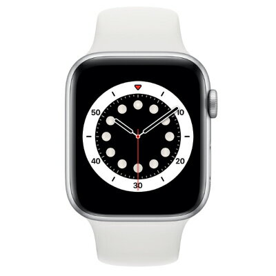 Apple Apple Watch Series6 44mm GPS+Cellularモデル MG2C3J/A A2376【シルバーアルミニウムケース/ホワイトスポーツバンド】 [中古] 【当社3ヶ月間保証】 【 中古スマホとタブレット販売のイオシス 】