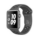 Apple Apple Watch Nike+ Series3 42mm GPSモデル MTF42J/A A1859【スペースグレイアルミニウムケース/アンスラサイト ブラックNikeスポーツバンド】 [中古] 【当社3ヶ月間保証】 【 中古スマ…