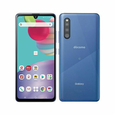 【SIMロック解除済】docomo Galaxy A41 SC-41A Blue SAMSUNG 当社3ヶ月間保証 中古 【 中古スマホとタブレット販売のイオシス 】