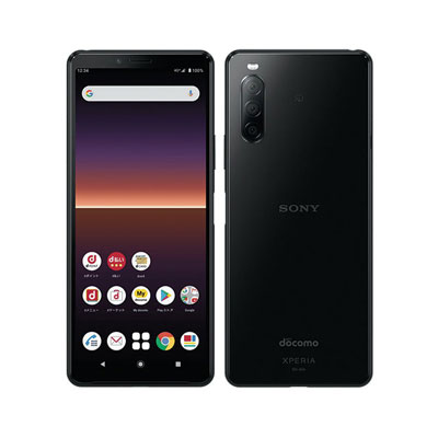 【SIMロック解除済】docomo Xperia10 II SO-41A Black SONY 当社3ヶ月間保証 中古 【 中古スマホとタブレット販売のイオシス 】