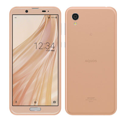 【SIMロック解除済】au AQUOS sense2 SHV43 Pink Gold SHARP 当社3ヶ月間保証 中古 【 中古スマホとタブレット販売のイオシス 】