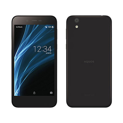 【SIMロック解除済】Softbank AQUOS sense basic 702SH ブラック SHARP 当社3ヶ月間保証 中古 【 中古スマホとタブレット販売のイオシス 】