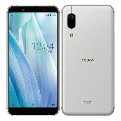 【SIMロック解除済】au AQUOS sense3 basic SHV48 Silver SHARP 当社3ヶ月間保証 中古 【 中古スマホとタブレット販売のイオシス 】