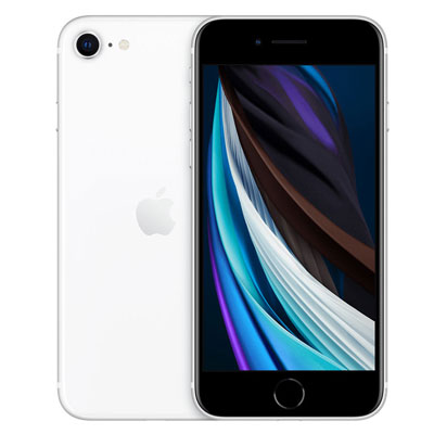 【SIMロック解除済】【第2世代】au iPhoneSE 64GB ホワイト MHGQ3J/A A2296 Apple ...