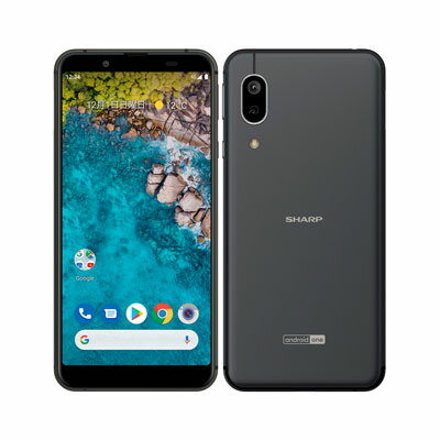 【SIMロック解除済】Y!mobile Android One S7 ブラック SHARP 当社3ヶ月間保証 中古 【 中古スマホとタブレット販売のイオシス 】