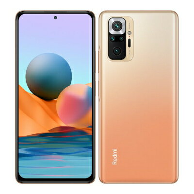 Xiaomi Redmi Note10 Pro Gradient Bronze【6GB/128GB 国内版SIM FREE】 Xiaomi （小米） 当社3ヶ月間保証 中古 【 中古スマホとタブレット販売のイオシス 】