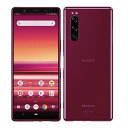 ySIMbNρzdocomo Xperia5 SO-01M Red SONY 3ԕۏ  y ÃX}zƃ^ubg̔̃CIVX z