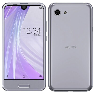 【SIMロック解除済】Softbank AQUOS R compact 701SH アメジストパープル SHARP 当社3ヶ月間保証 中古 【 中古スマホとタブレット販売のイオシス 】