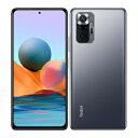 Xiaomi Redmi Note10 Pro Onyx Gray【6GB/128GB 国内版SIM FREE】 Xiaomi (小米) 当社3ヶ月間保証 中古...
