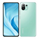 Xiaomi Mi11 Lite 5G Mint Green【RAM6GB/ROM128GB 国内版SIMフリー】 Xiaomi （小米） 当社3ヶ月間保証 中古 【 中古スマホとタブレット販売のイオシス 】