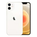 【SIMロック解除済】Softbank iPhone12 mini A2398 (MGA63J/A) 64GB ホワイト Apple 当社3ヶ月間保証 中古 ...