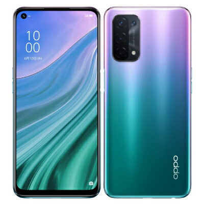 Rakuten - 【SIMロック解除済】au OPPO A54 5G OPG02 ファンタスティックパープル OPPO 当社3ヶ月間保証 中古 イオシス