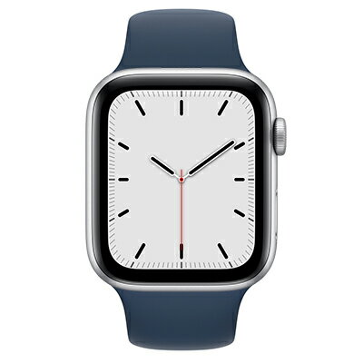 Apple Apple Watch SE 44mm GPSモデル MKQ43J/A A2352【シルバーアルミニウムケース/アビスブルースポーツバンド】 [未使用] 【当社6ヶ月保証】 【 中古スマホとタブレット販売のイオシス 】