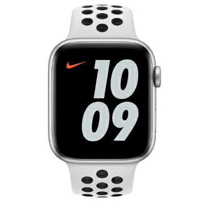 Apple Apple Watch Nike Series6 44mm GPS+Cellularモデル M09W3J/A A2376【シルバーアルミニウムケース/ピュアプラチナム ブラックNikeスポーツバンド】 [中古] 【当社3ヶ月間保証】 【 中古スマホとタブレ