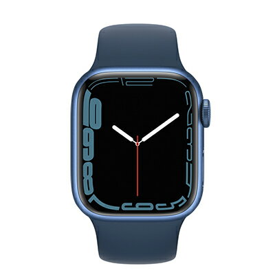 Apple Apple Watch Series7 41mm GPSモデル MKN13J/A A2473【ブルーアルミニウムケース/アビスブルースポーツバンド】 [未使用] 【当社6ヶ月保証】 【 中古スマホとタブレット販売のイオシス 】