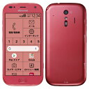 【SIMロック解除済】docomo らくらくスマートフォン F-42A Pink FUJITSU 当社3ヶ月間保証 中古 【 中古スマホとタブレット販売のイオシ...