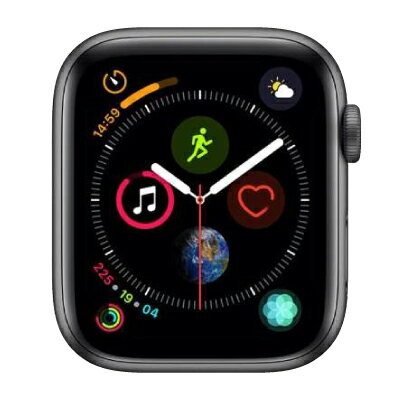 Apple 【バンド無し】Apple Watch Series4 44mm GPS Cellularモデル MTVU2J/A A2008【スペースグレイアルミニウムケース】 中古 【当社3ヶ月間保証】 【 中古スマホとタブレット販売のイオシス 】