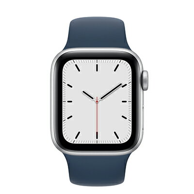 Apple Apple Watch SE 40mm GPSモデル MKNY3J/A A2351【シルバーアルミニウムケース/アビスブルースポーツバンド】 [中古] 【当社3ヶ月間保証】 【 中古スマホとタブレット販売のイオシス 】