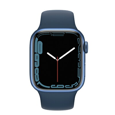 Apple Apple Watch Series7 41mm GPS+Cellularモデル MKHU3J/A A2476【ブルーアルミニウムケース/アビスブルースポーツバンド】 [未使用] 【当社6ヶ月保証】 【 中古スマホとタブレット販売のイオシス 】