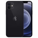 【SIMロック解除済】au iPhone12 A2402 (MGHN3J/A) 64GB ブラック Apple 当社3ヶ月間保証 中古 【 中古スマホとタブレット販売のイオシス 】