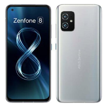 ASUS Zenfone8 ZS590KS-SL256S16 Silver【16GB/256GB 国内版 SIMフリー】 ASUS 当社3ヶ月間保証 中古 【 中古スマホとタブレット販売のイオシス 】