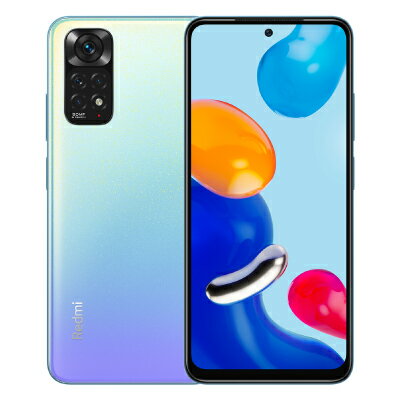 Xiaomi Redmi Note11 Star Blue【4GB/64GB 国内版SIM FREE】 Xiaomi （小米） 当社3ヶ月間保証 中古 【 中古スマホとタブレット販売のイオシス 】